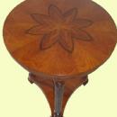 Most elegant rosewood biedermeier style side table