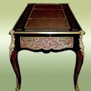 Grand aristocratic Louis XV style Boulle desk