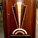 Classic Art Deco style rosewood marquetry Bar-cabinet