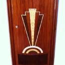 Classic Art Deco style rosewood marquetry Bar-cabinet