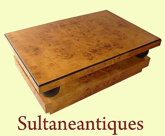 Pure Classic Huge Art Deco style coffee table