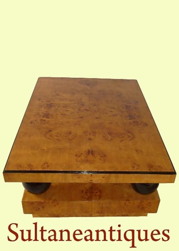 Pure Classic Huge Art Deco style coffee table