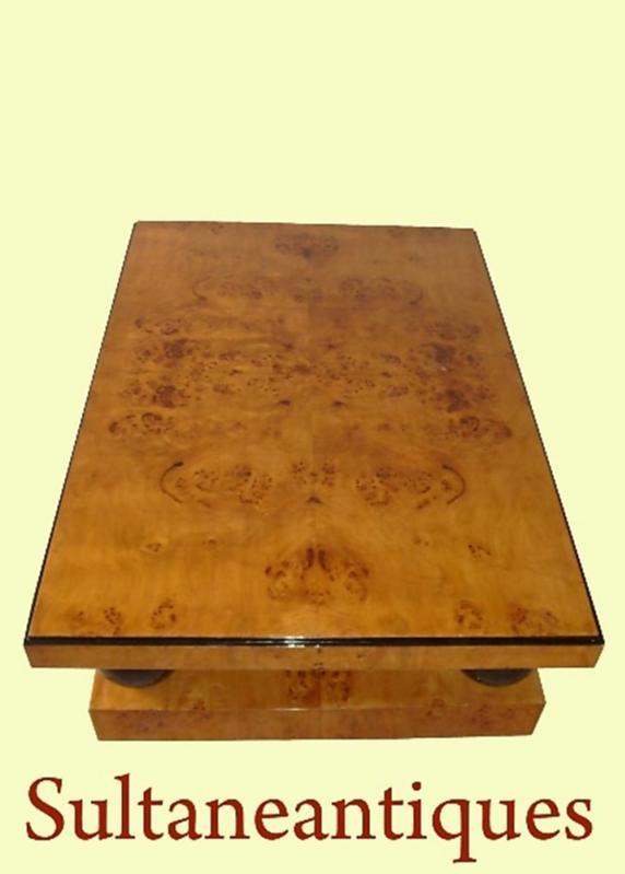 Pure Classic Huge Art Deco style coffee table