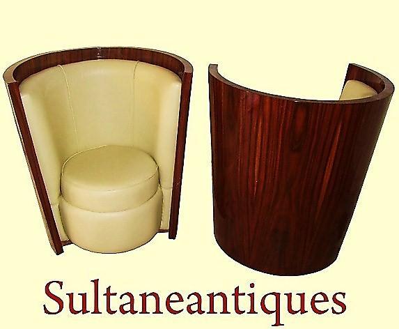 EXTRAVAGANZA in Art Deco style chairs.