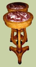 OUTSTANDING Pair of Art Deco style stands