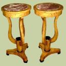 OUTSTANDING Pair of Art Deco style stands