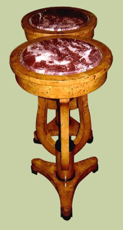 OUTSTANDING Pair of Art Deco style stands