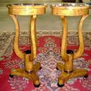 OUTSTANDING Pair of Art Deco style stands