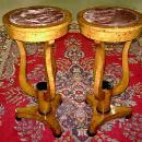 OUTSTANDING Pair of Art Deco style stands