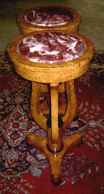 OUTSTANDING Pair of Art Deco style stands