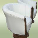 Pair of sensational Art Deco style armchairs.