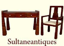EXCEPTIONAL forms Art Deco style Desk set Rosewood