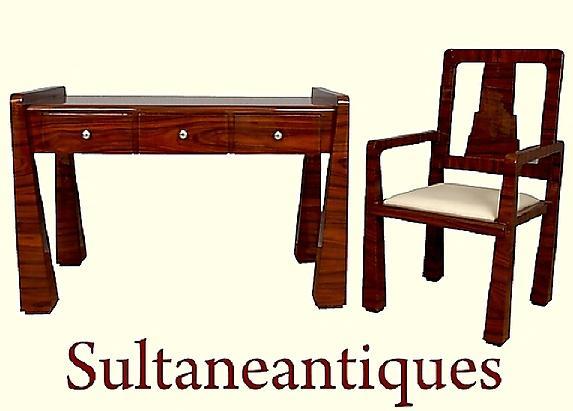 EXCEPTIONAL forms Art Deco style Desk set Rosewood