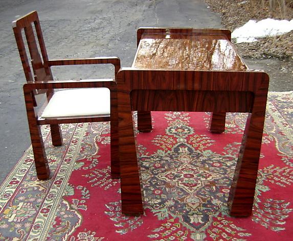 EXCEPTIONAL forms Art Deco style Desk set Rosewood