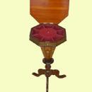 Amazing English Victorian style marquetry Work Table