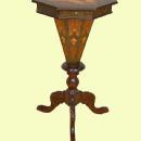 Amazing English Victorian style marquetry Work Table
