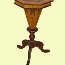 Amazing English Victorian style marquetry Work Table