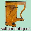 BEST Biedermeier style French Elm Console
