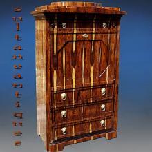 UNUSUAL Vienna Biedermeier style Chiffonnier rosewood