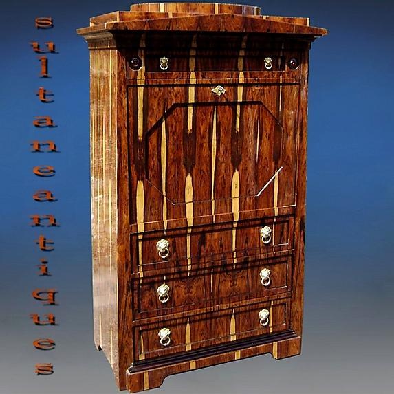 UNUSUAL Vienna Biedermeier style Chiffonnier rosewood