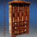 UNUSUAL Vienna Biedermeier style Chiffonnier rosewood