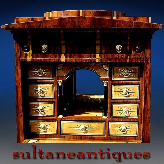 UNUSUAL Vienna Biedermeier style Chiffonnier rosewood