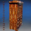 UNUSUAL Vienna Biedermeier style Chiffonnier rosewood
