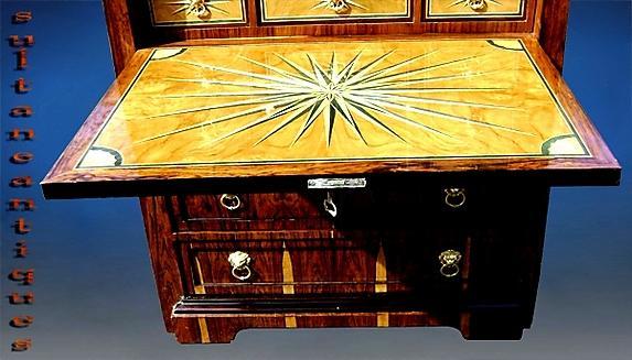 UNUSUAL Vienna Biedermeier style Chiffonnier rosewood
