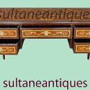 Executive Large Italian 18th C. style marquetry DESK