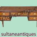 Executive Large Italian 18th C. style marquetry DESK