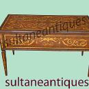 Executive Large Italian 18th C. style marquetry DESK