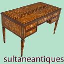 Executive Large Italian 18th C. style marquetry DESK
