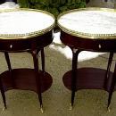 Aristocratic Marble & brass TOP Louis XV tables