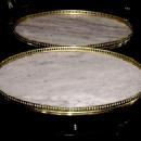 Aristocratic Marble & brass TOP Louis XV tables
