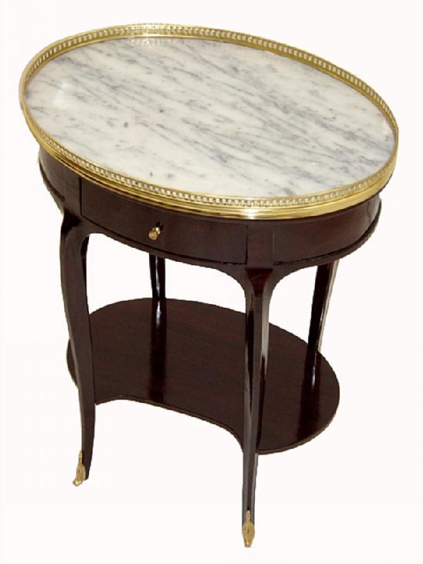 Aristocratic Marble & brass TOP Louis XV tables