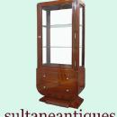 FINE Rosewood Art Deco inspired Vitrine cabinet