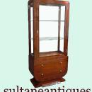 FINE Rosewood Art Deco inspired Vitrine cabinet
