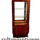 FINE Rosewood Art Deco inspired Vitrine cabinet