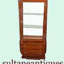 FINE Rosewood Art Deco inspired Vitrine cabinet
