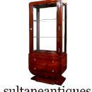 FINE Rosewood Art Deco inspired Vitrine cabinet