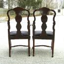 QUALITY Pair of Queen Anne style Mahogany armchairs