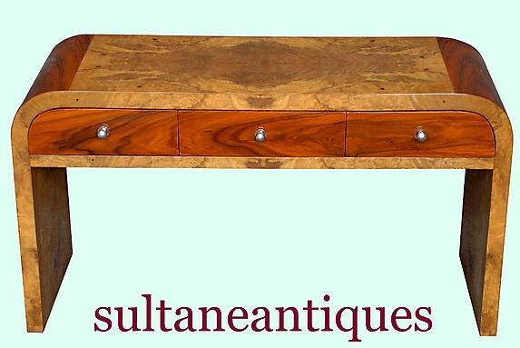 Best Two toned Art Deco style coffee table console