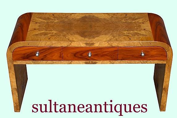 Best Two toned Art Deco style coffee table console