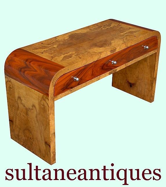 Best Two toned Art Deco style coffee table console