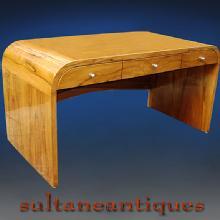 Classic cherry wood Art Deco style + forms Desk
