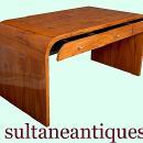 Classic cherry wood Art Deco style + forms Desk