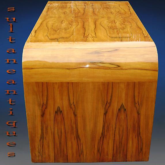 Classic cherry wood Art Deco style + forms Desk