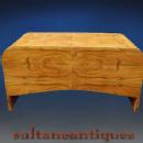 Classic cherry wood Art Deco style + forms Desk