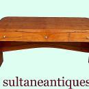 Classic cherry wood Art Deco style + forms Desk