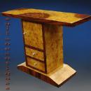 MASTERPIECE Art Deco style marquetry console